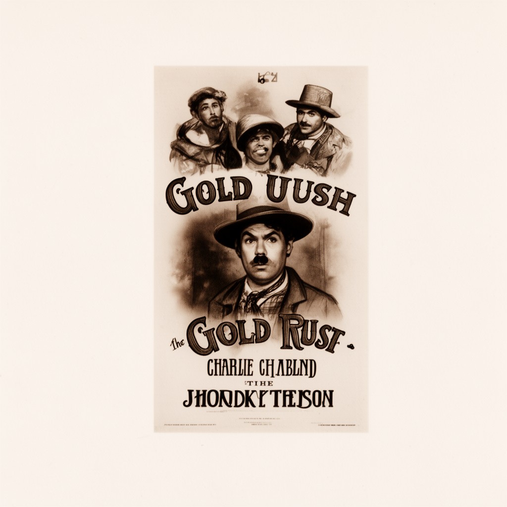 AI-generated illustration of The Gold Rush