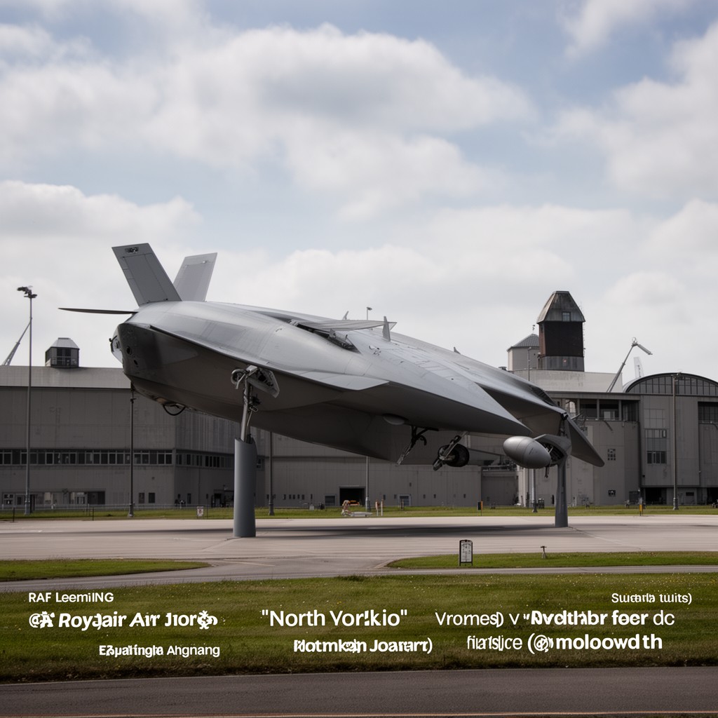AI-generated illustration of RAF Leeming