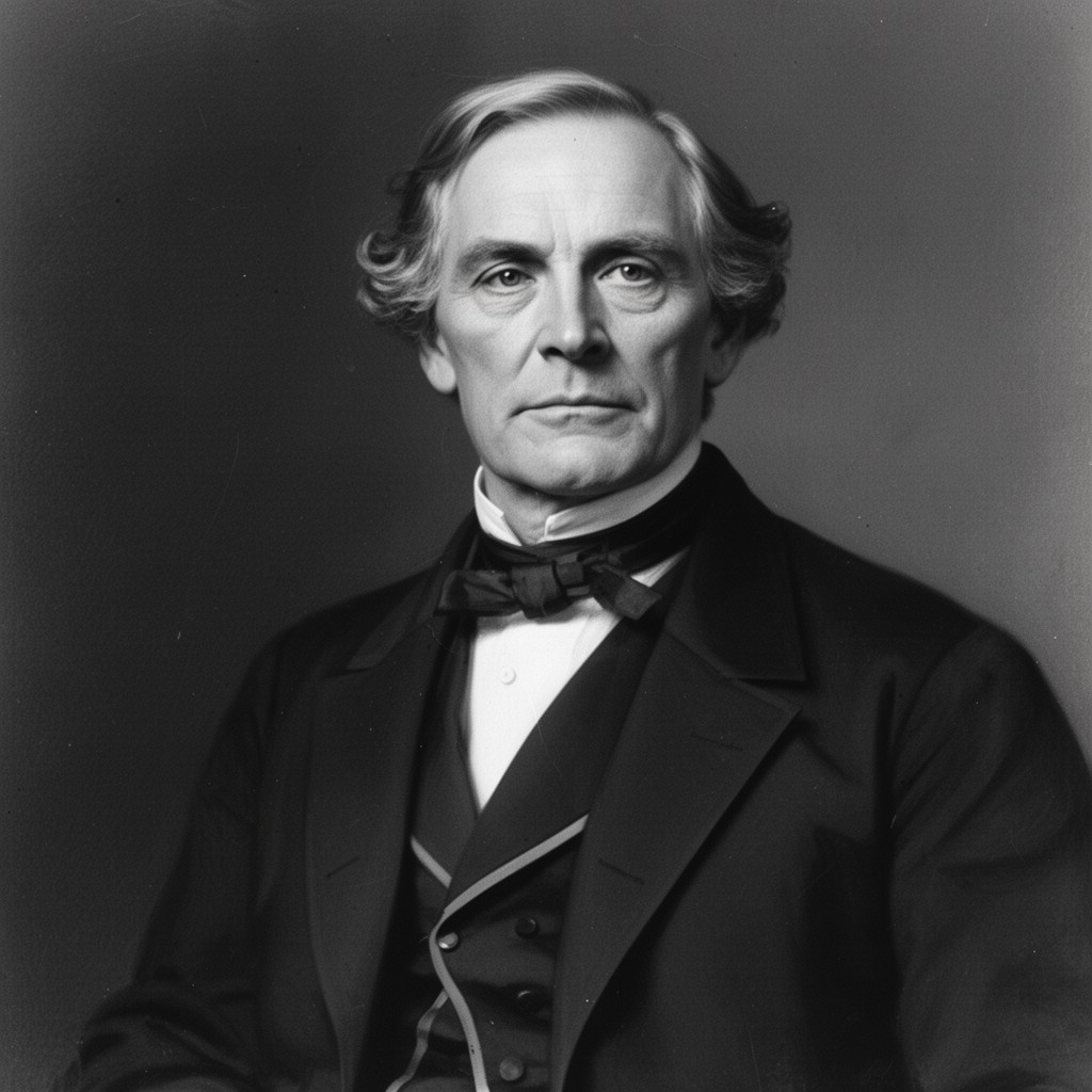 AI-generated illustration of Wendell Phillips