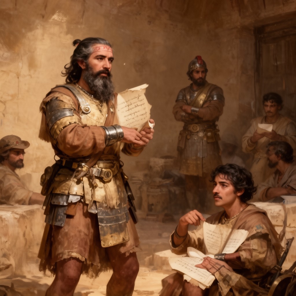 AI-generated illustration of Edomite