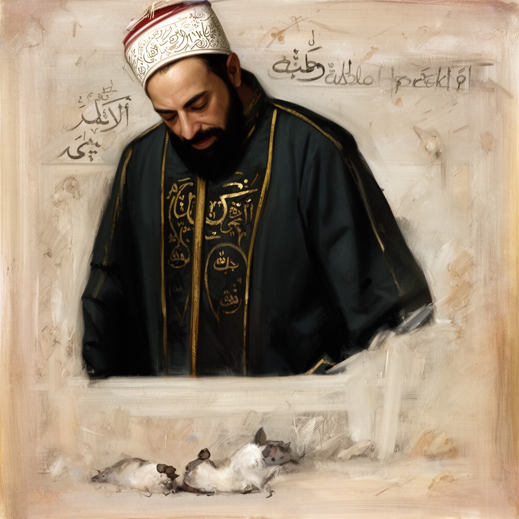 AI-generated illustration of Caliph Abu Bakr