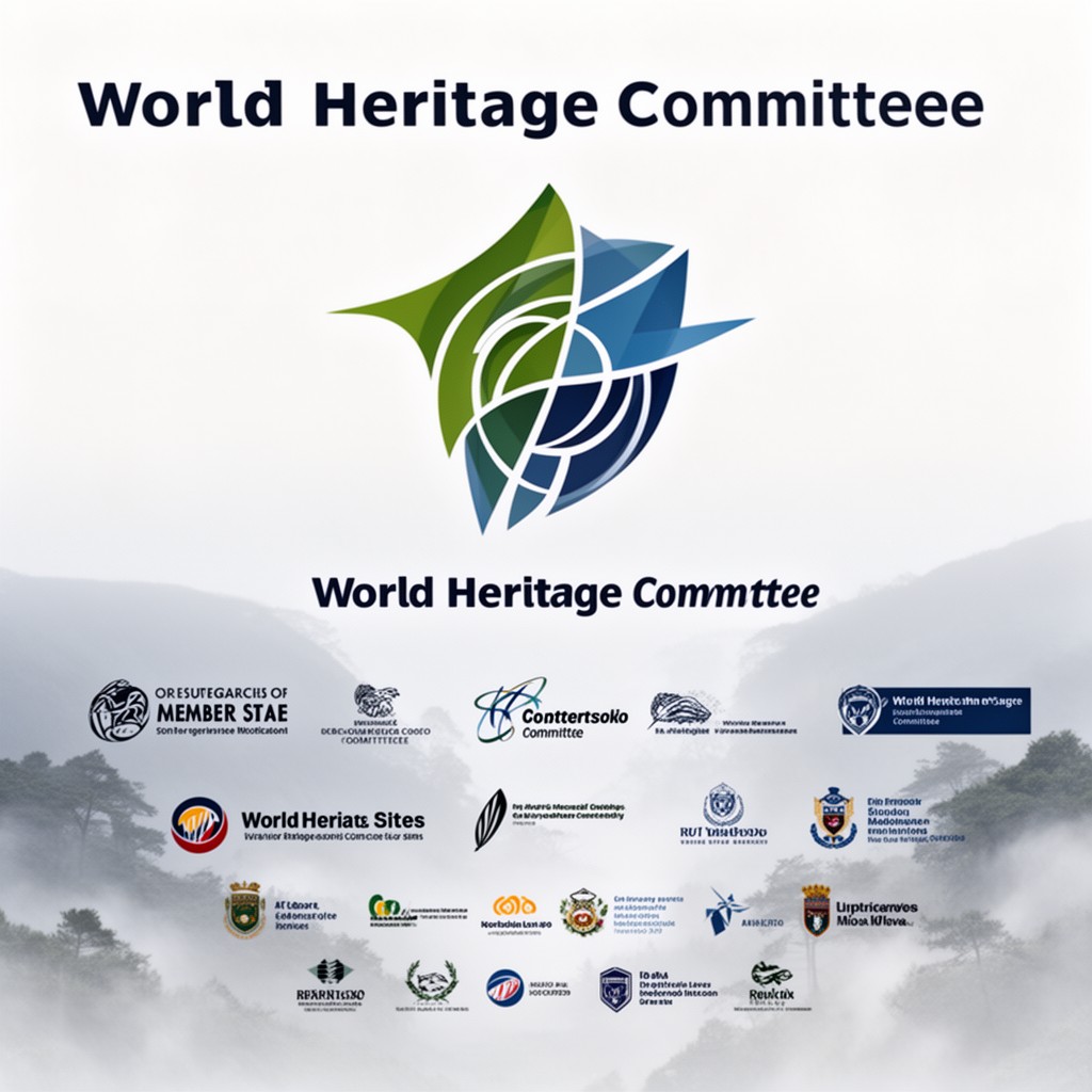 AI-generated illustration of World Heritage Committee