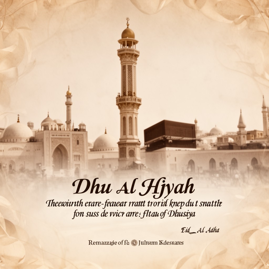 AI-generated illustration of Dhu al-Hijjah