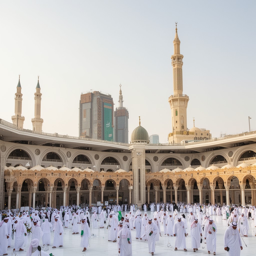 AI-generated illustration of General Presidency for the Affairs of the Two Holy Mosques