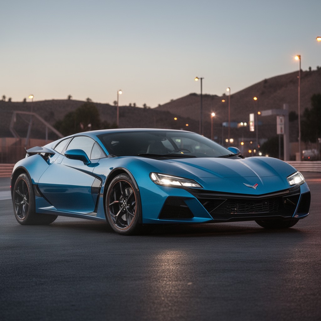 AI-generated illustration of Chevrolet Corvette