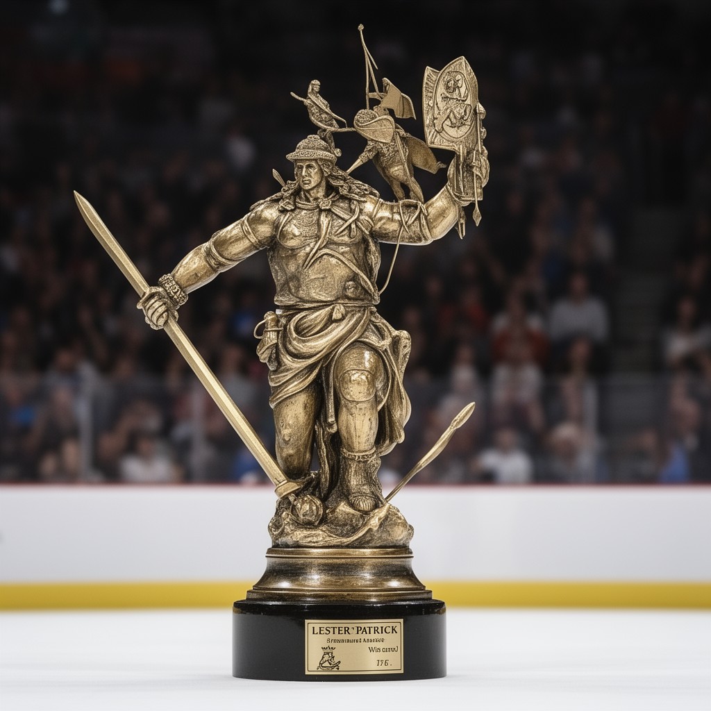 AI-generated illustration of Lester Patrick Trophy