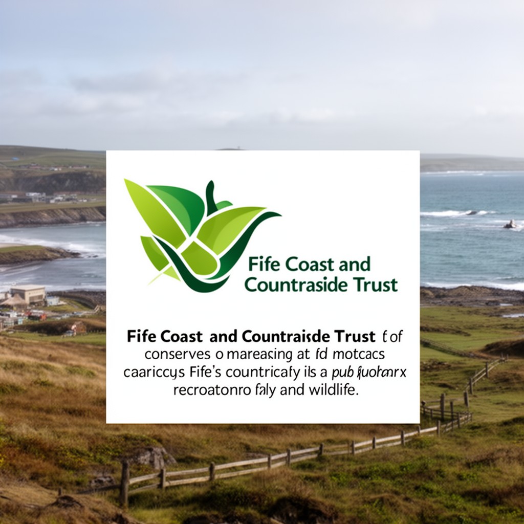 AI-generated illustration of Fife Coast and Countryside Trust