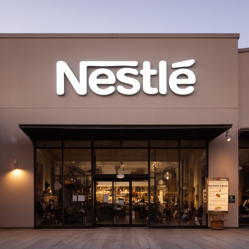 AI-generated illustration of Nestlé
