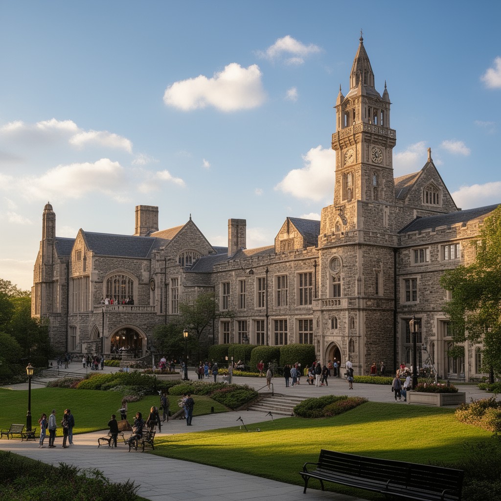 AI-generated illustration of Cornell University