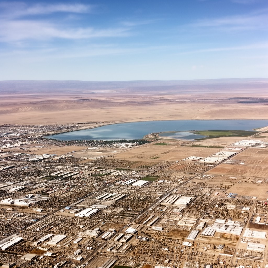AI-generated illustration of Imperial County