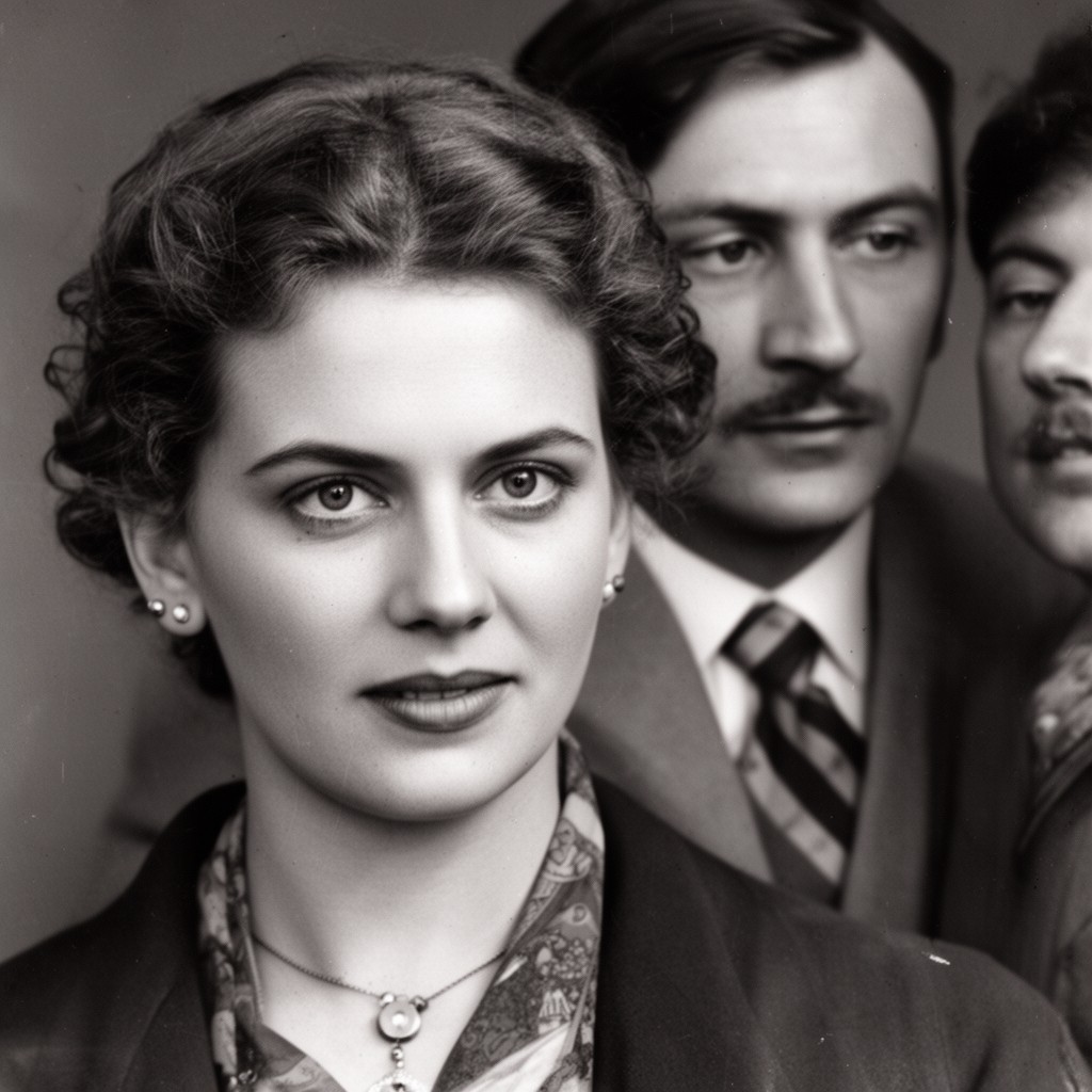AI-generated illustration of Klara Hitler