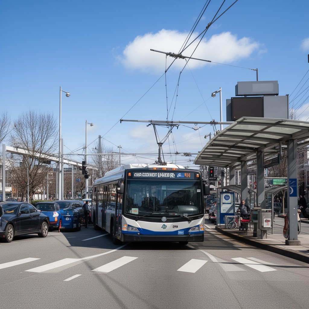 AI-generated illustration of King County Metro