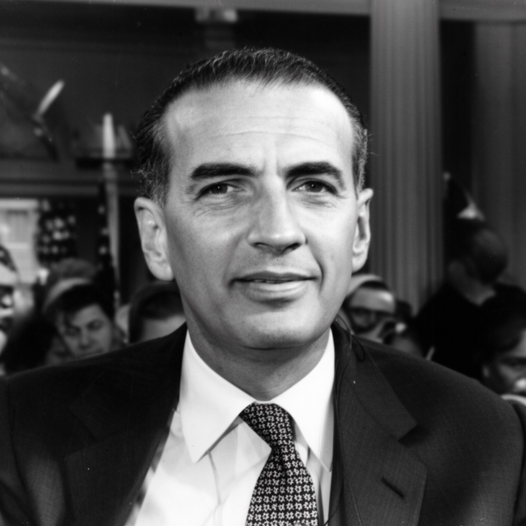 AI-generated illustration of Spiro Agnew