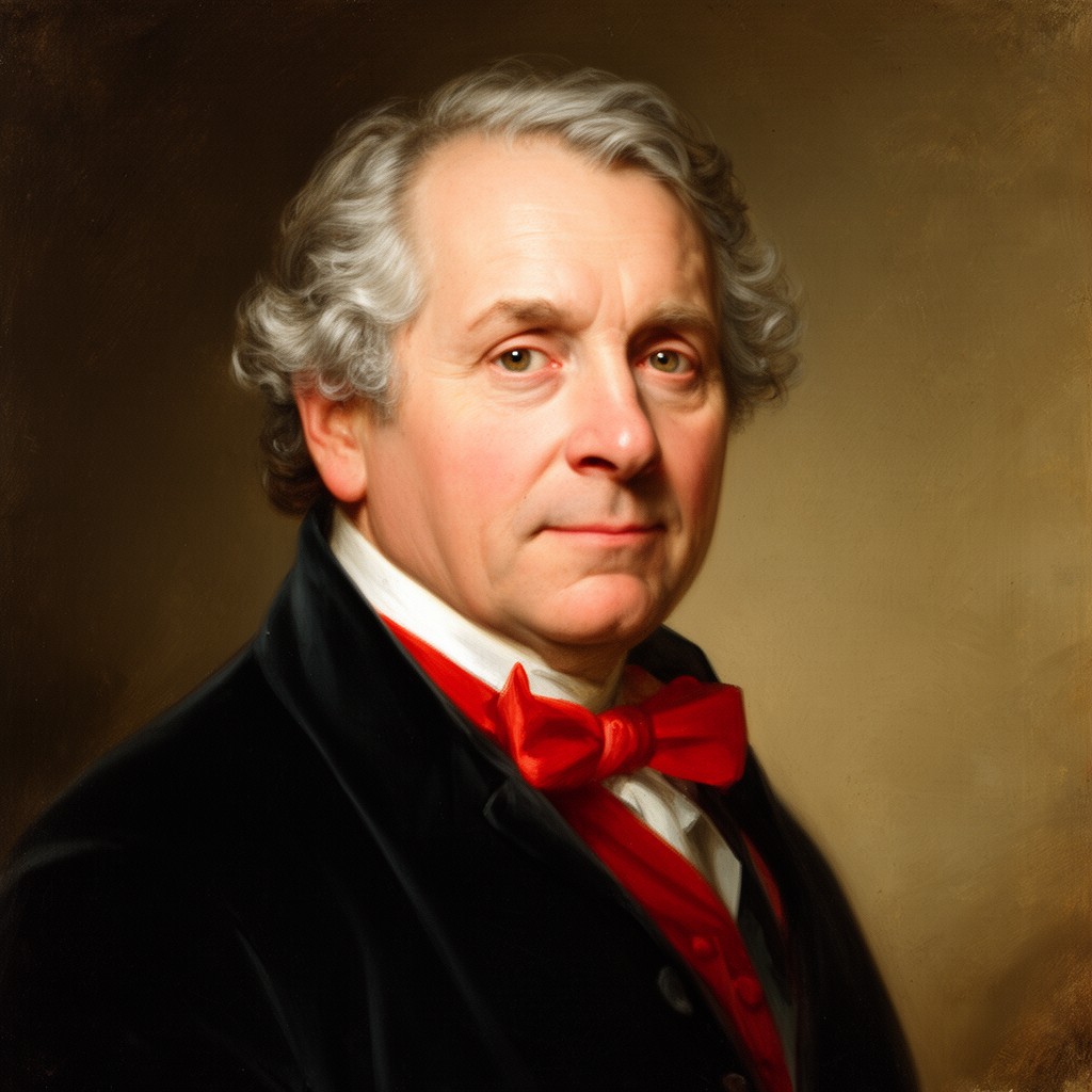 AI-generated illustration of Thomas McKean