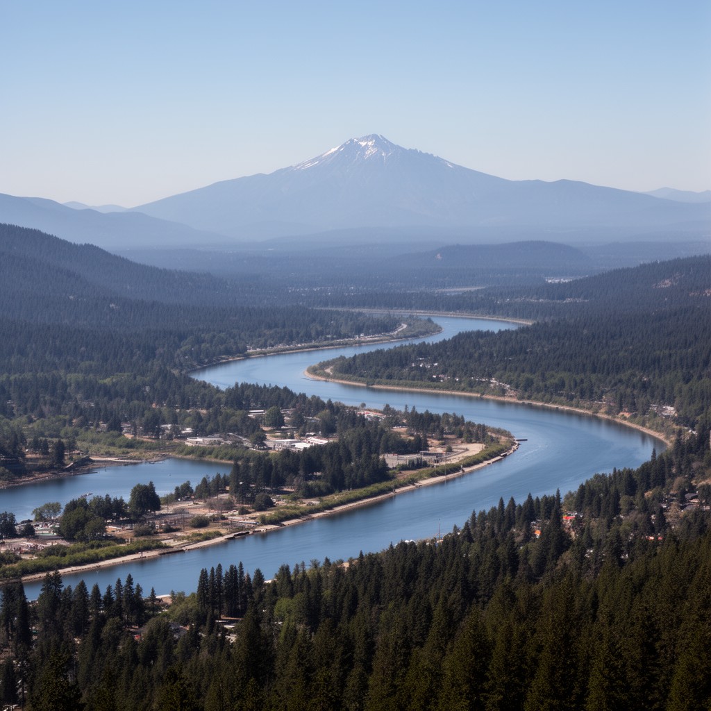 AI-generated illustration of Redding
