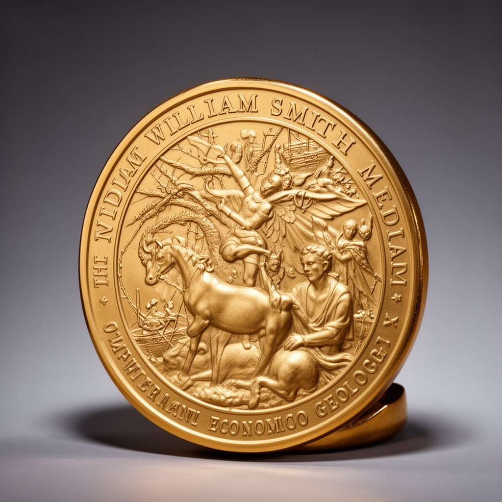AI-generated illustration of William Smith Medal