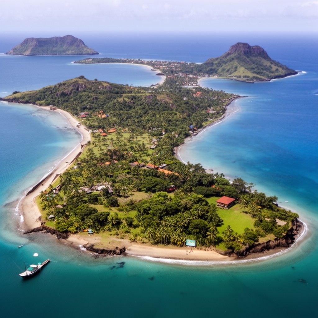 AI-generated illustration of Samoa