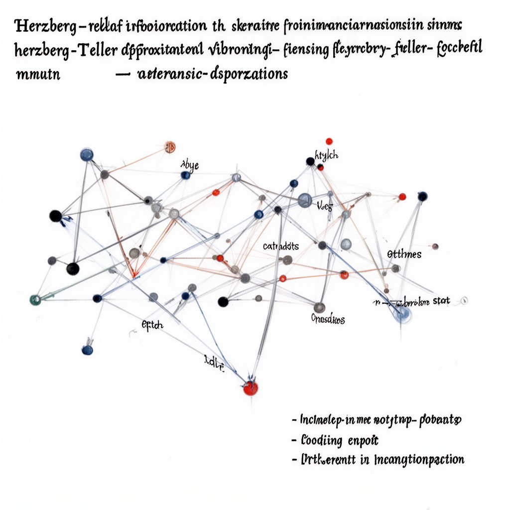 AI-generated illustration of Herzberg–Teller approximation