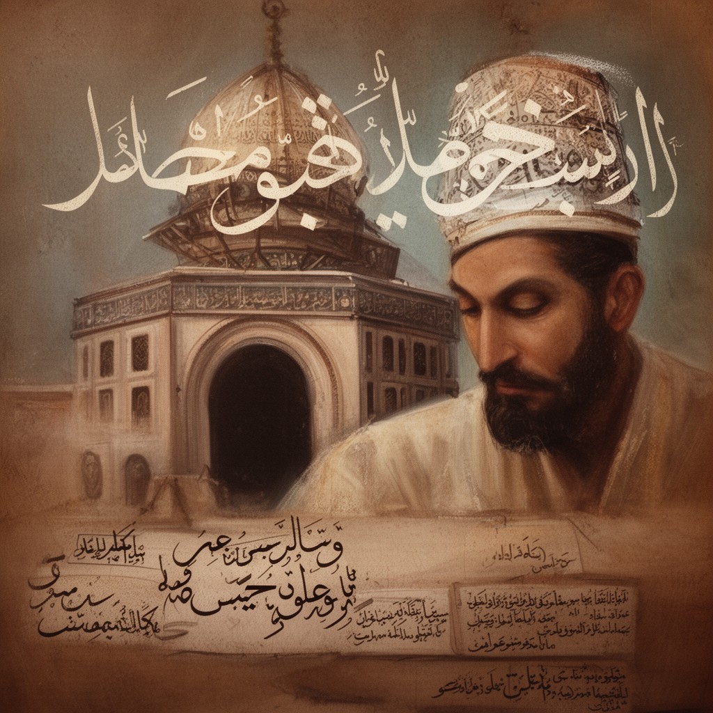 AI-generated illustration of Caliph Uthman ibn Affan