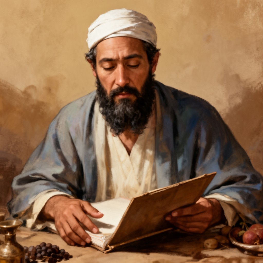 AI-generated illustration of Aminah bint Wahb
