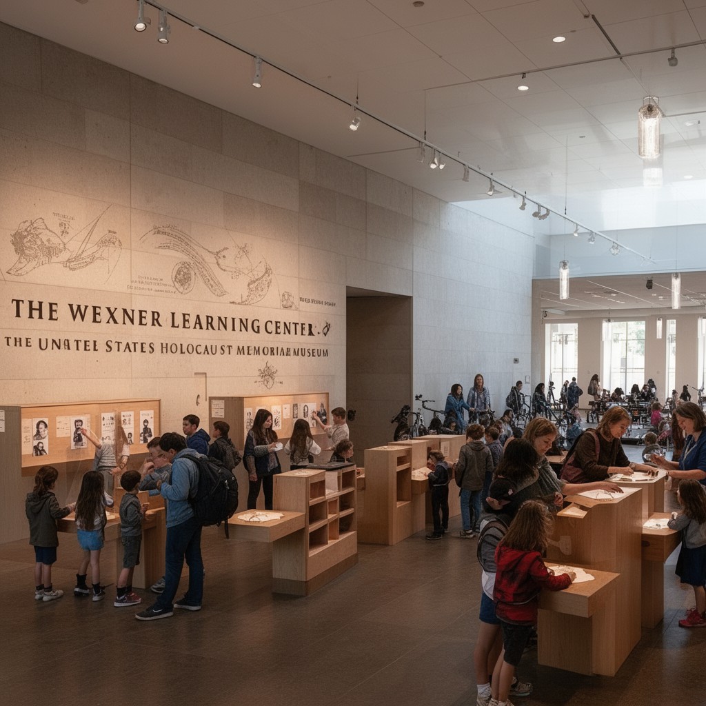 AI-generated illustration of Wexner Learning Center
