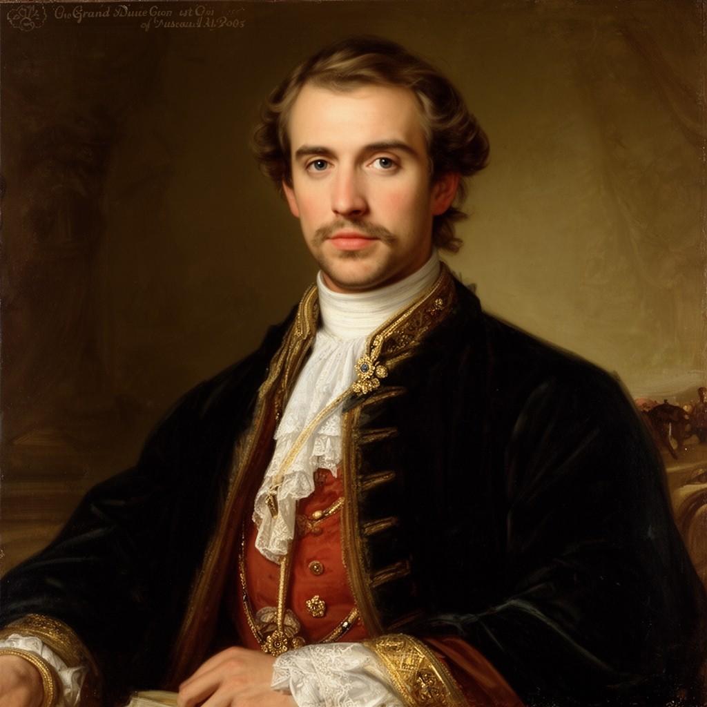 AI-generated illustration of Grand Duke of Tuscany