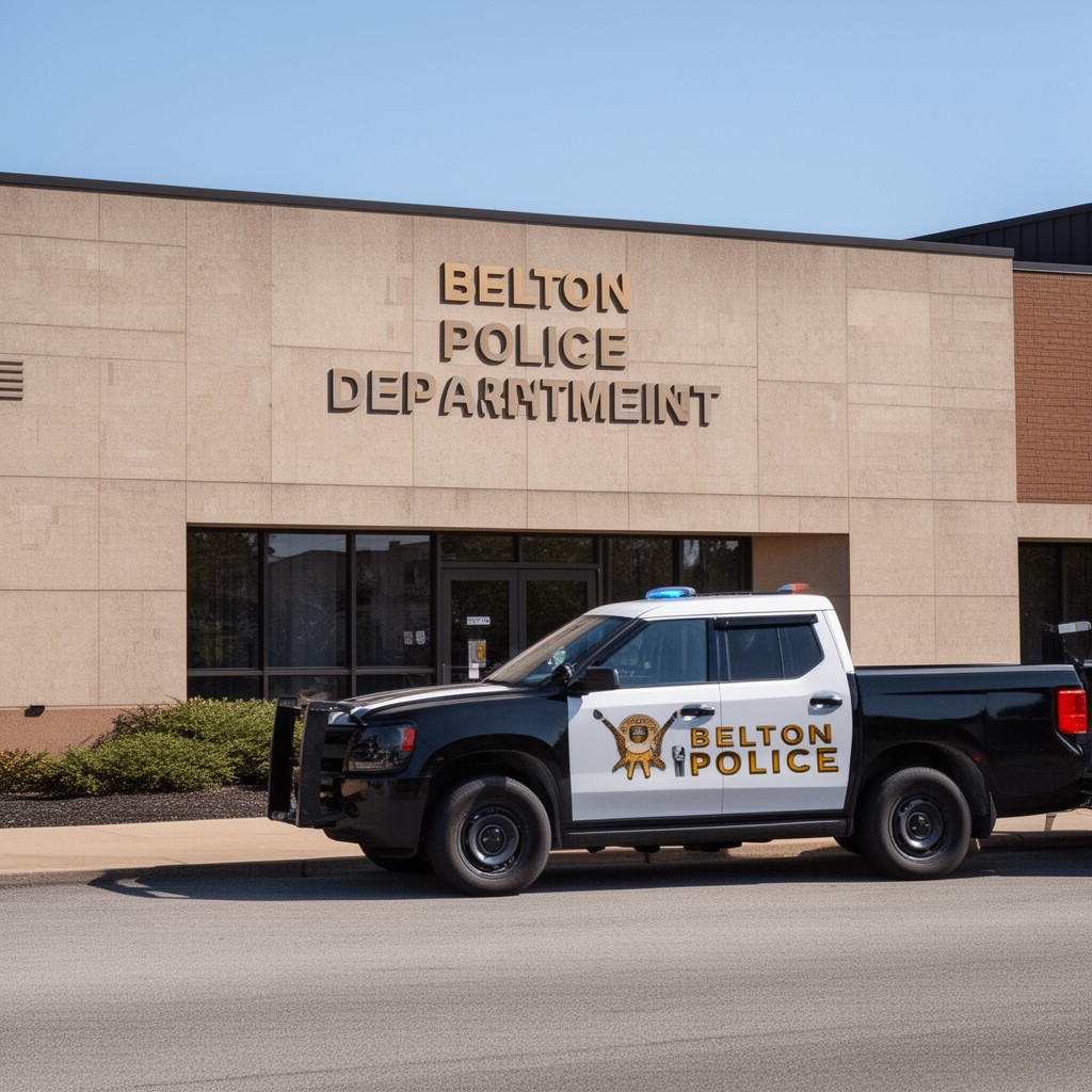 AI-generated illustration of Belton Police Department