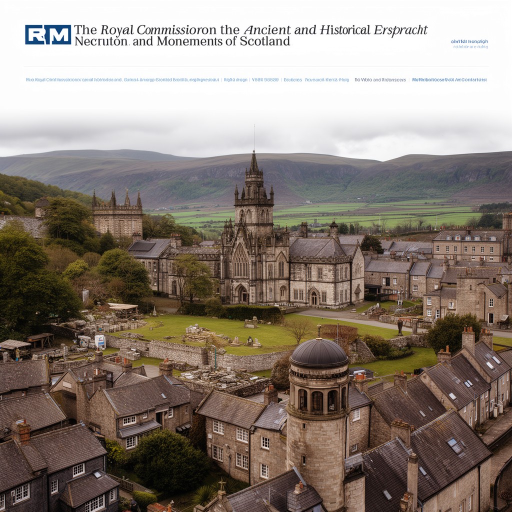 AI-generated illustration of Royal Commission on the Ancient and Historical Monuments of Scotland