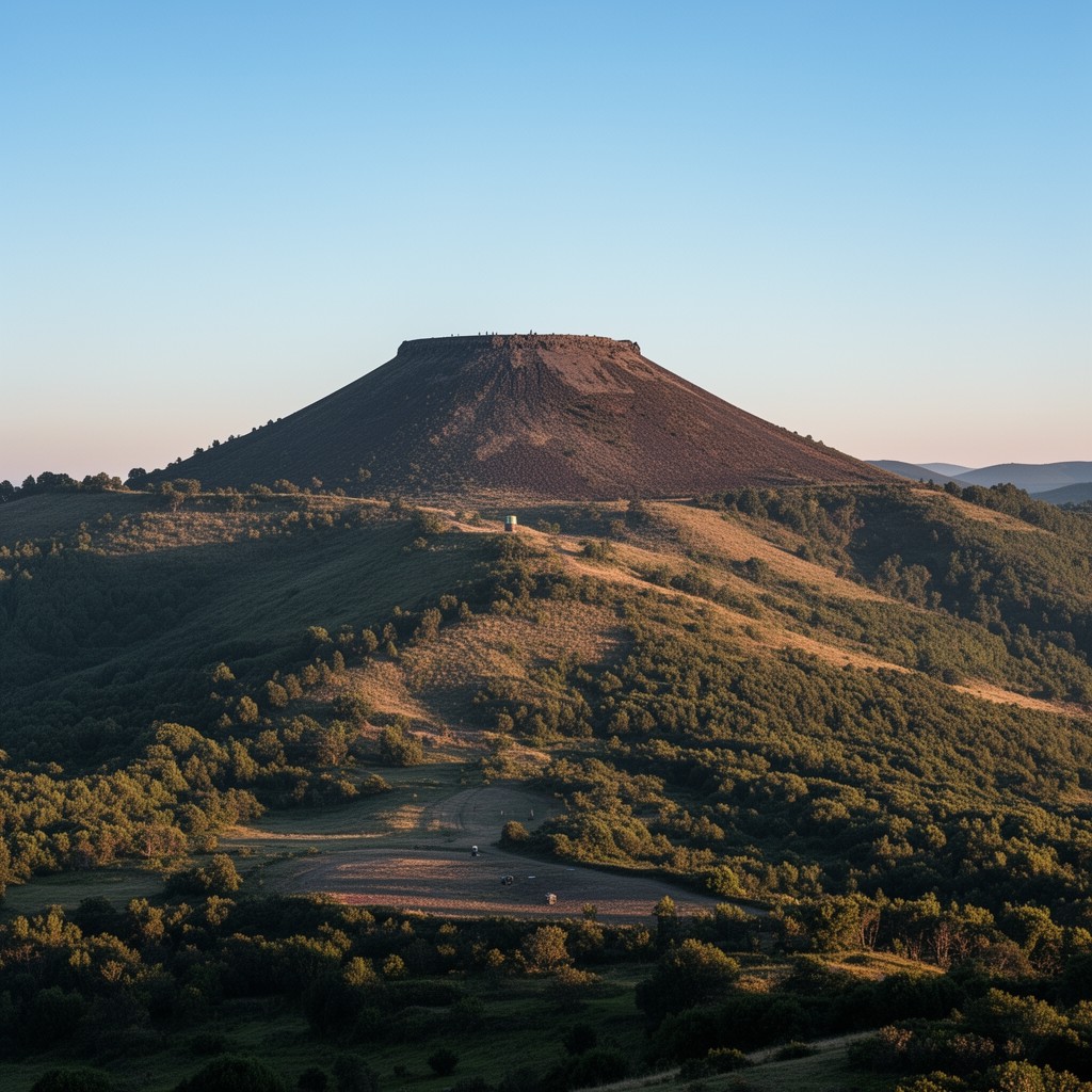AI-generated illustration of Puy-de-Dôme