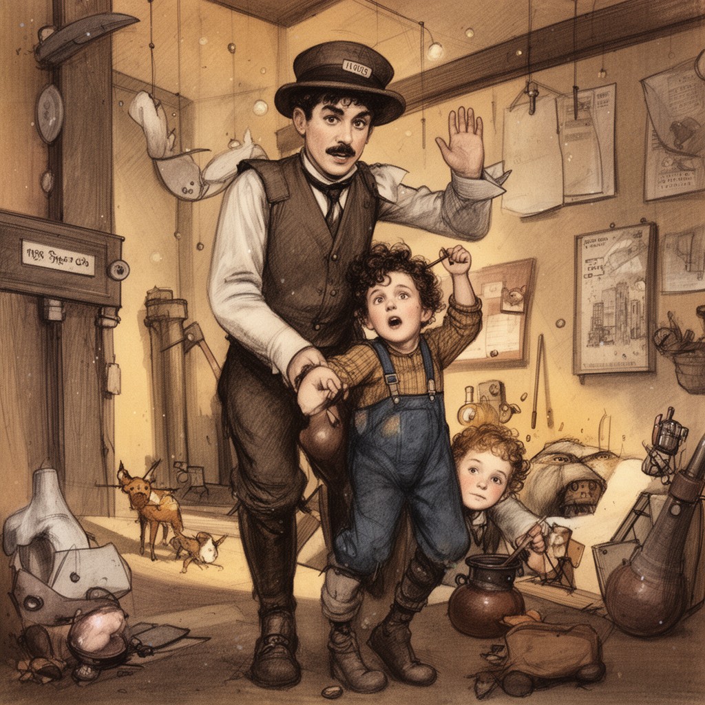 AI-generated illustration of The Kid