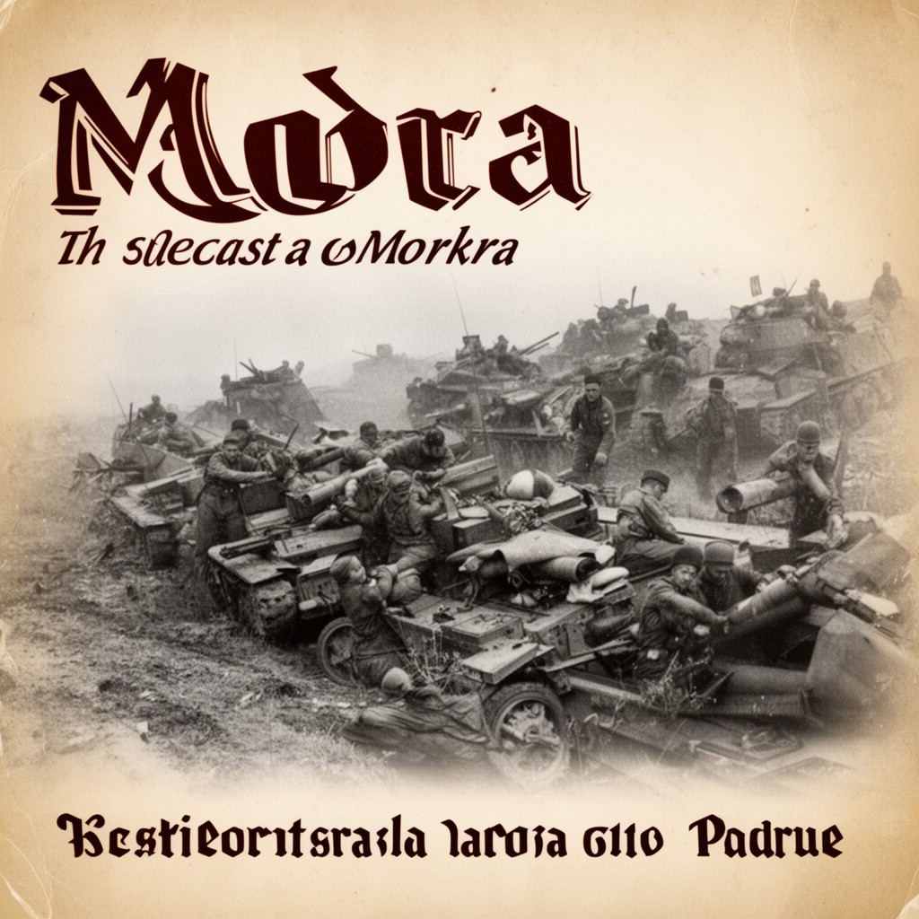 AI-generated illustration of Battle of Mokra