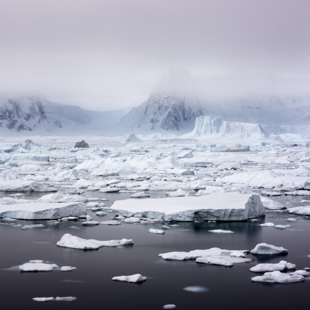 AI-generated illustration of Weddell Sea