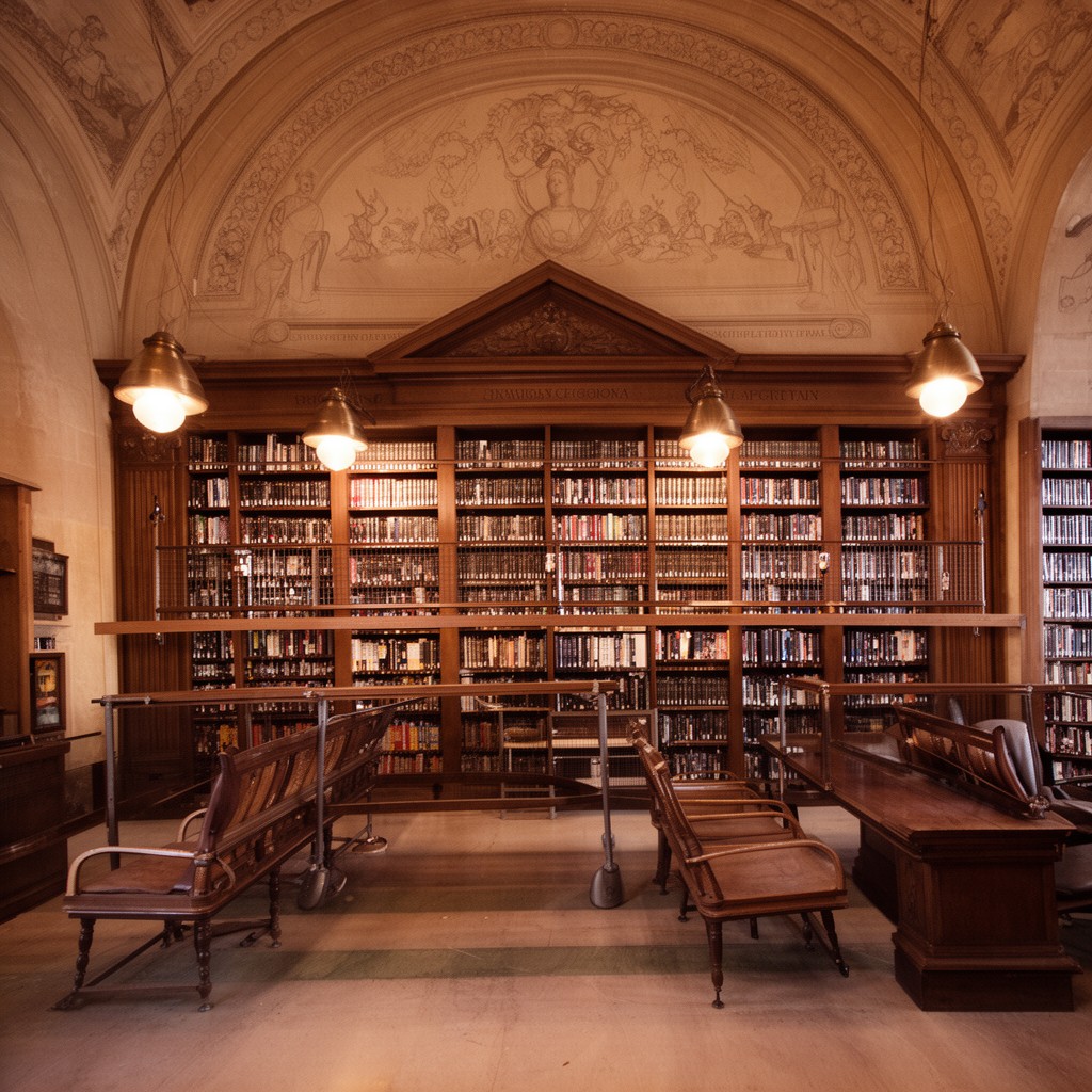 AI-generated illustration of Library of Congress Classification