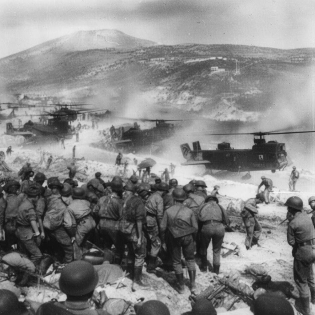 AI-generated illustration of Battle of Crete