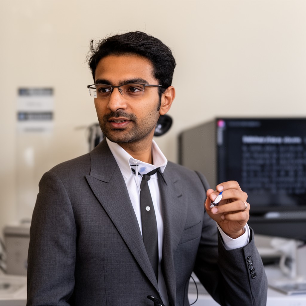 AI-generated illustration of Parag Agrawal