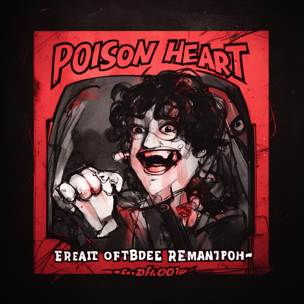 AI-generated illustration of Poison Heart