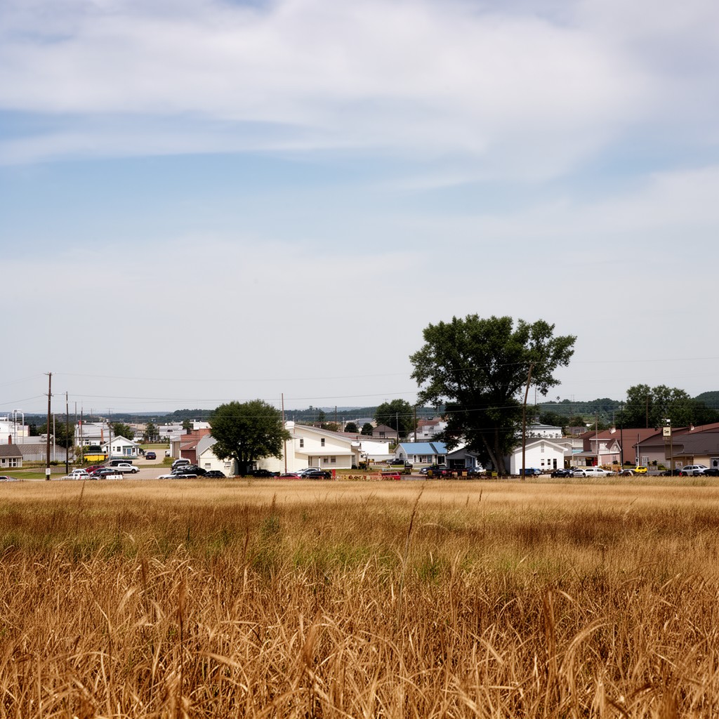 AI-generated illustration of Neola, Iowa