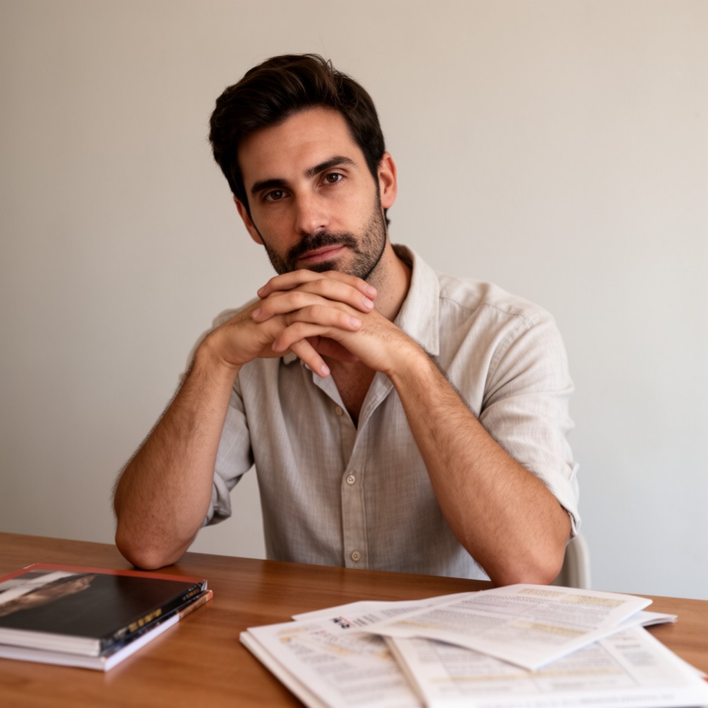 AI-generated illustration of Andrés
