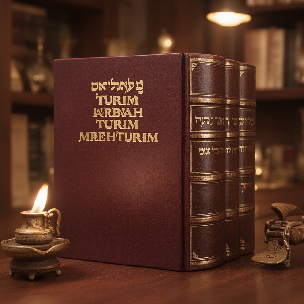 AI-generated illustration of Arba’ah Turim