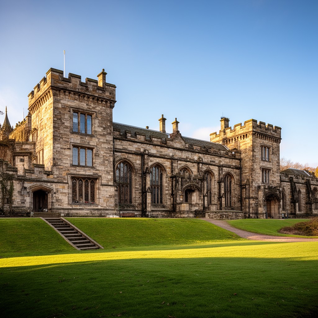 AI-generated illustration of Dunfermline Palace