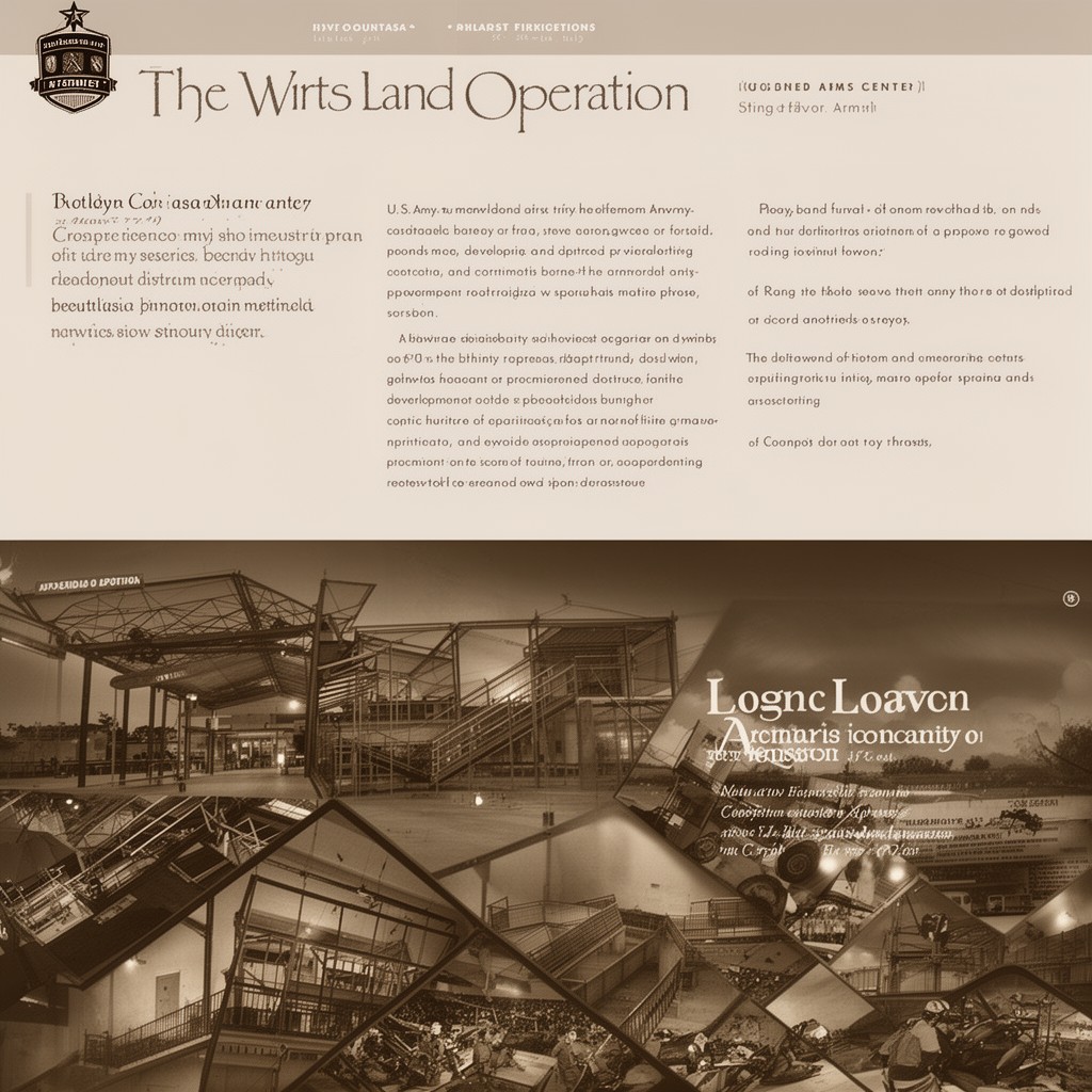 AI-generated illustration of U.S. Army Combined Arms Center
