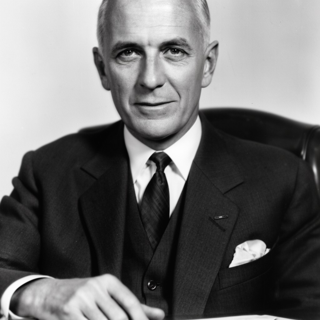 AI-generated illustration of Walter Chrysler