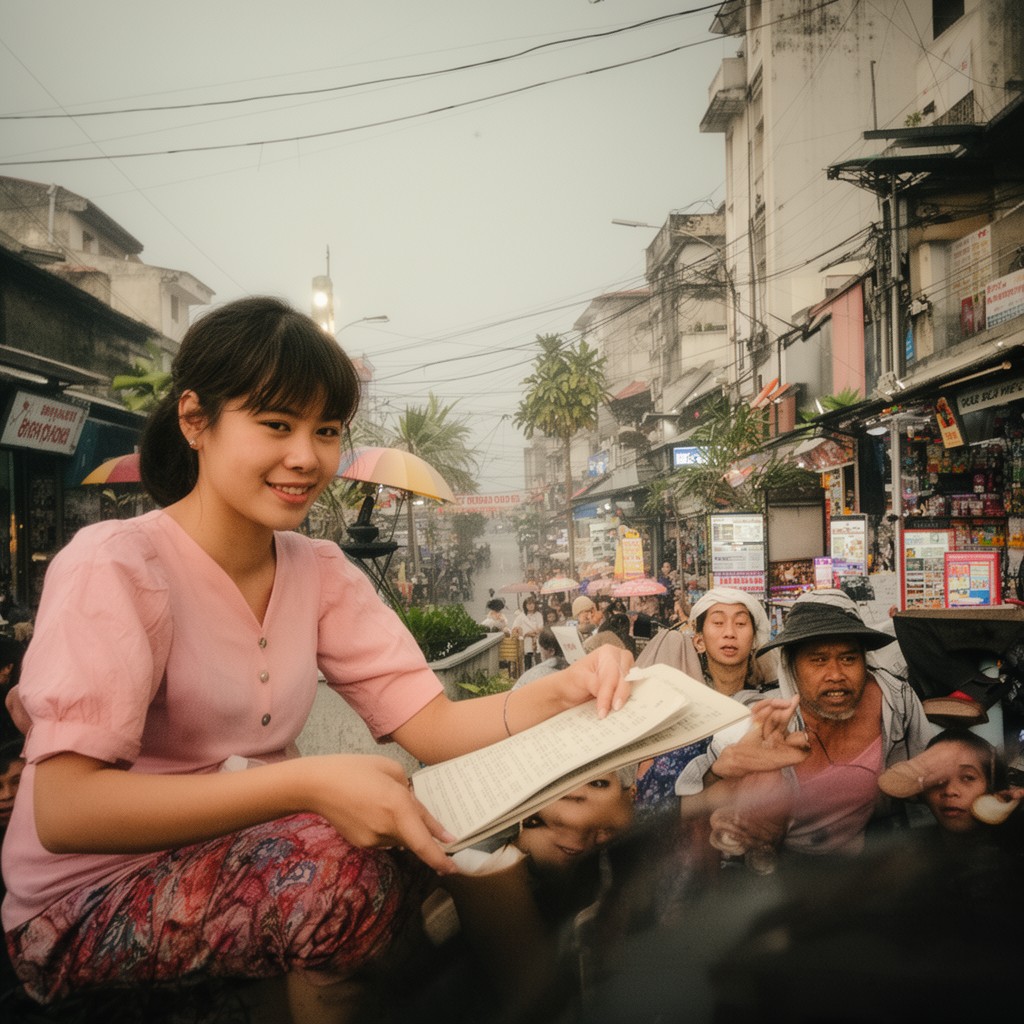 AI-generated illustration of Vietnamese