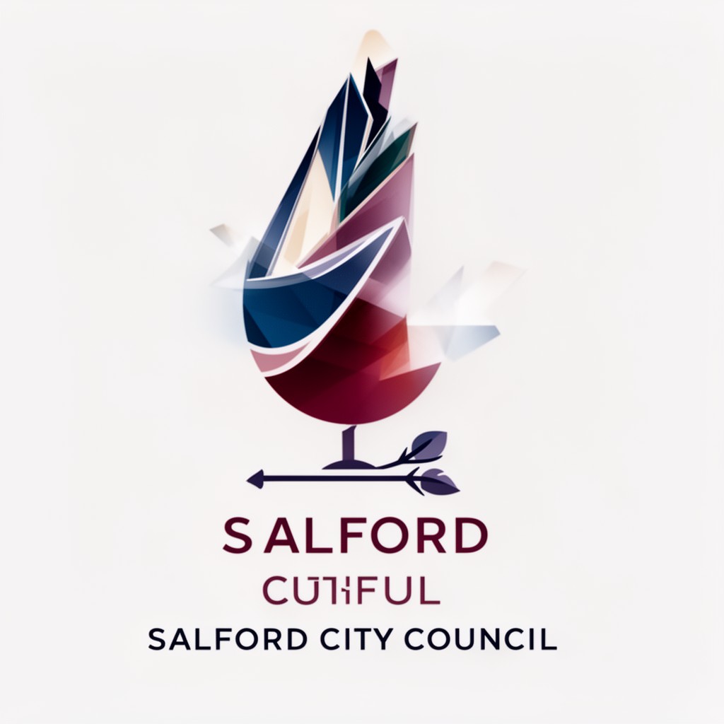 AI-generated illustration of Salford City Council