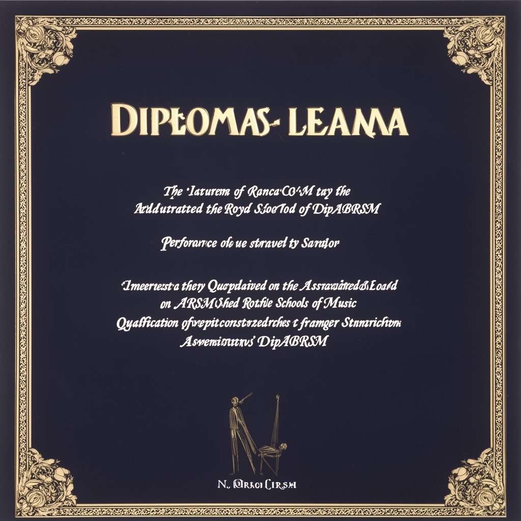 AI-generated illustration of LRSM diploma