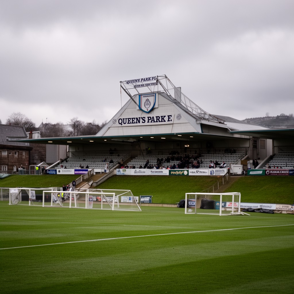 AI-generated illustration of Queen’s Park F.C.