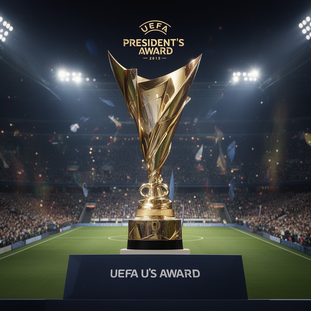 AI-generated illustration of UEFA President’s Award