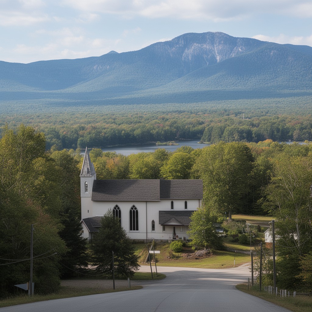 AI-generated illustration of Episcopal Diocese of Maine