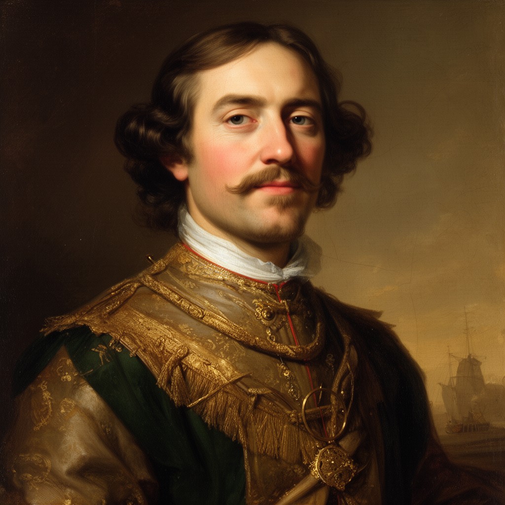 AI-generated illustration of Hendrik Brouwer