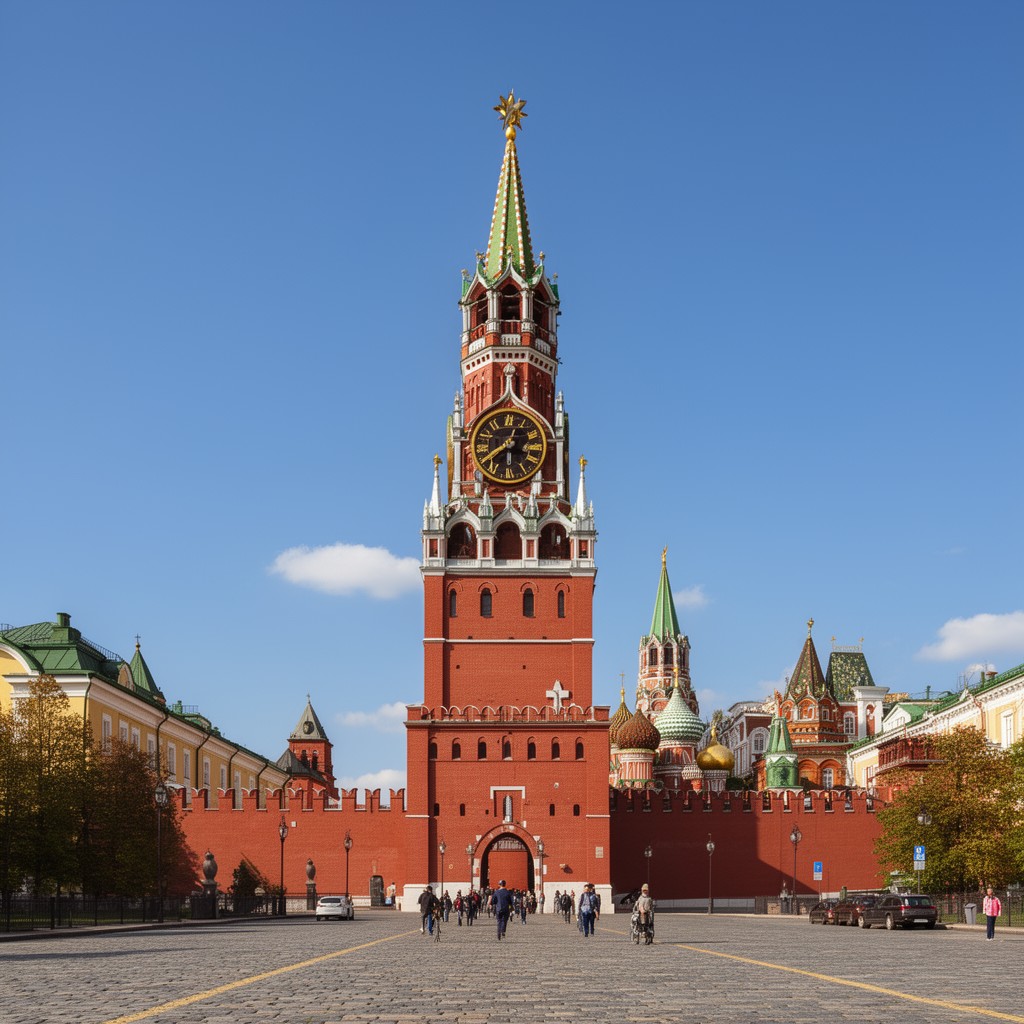 AI-generated illustration of Ivan the Great Bell Tower